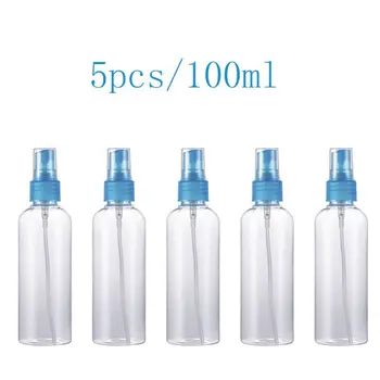 5Pcs Clear Sprayer Container Water Spray Bottles 100ml/3.4oz With Pump Spray Cap Refillable Small Empty Plastic Bottles
5Pcs Clear Sprayer Container Water Spray Bottles 100ml/3.4oz With Pump Spray Cap Refillable Small Empty Plastic Bottles
