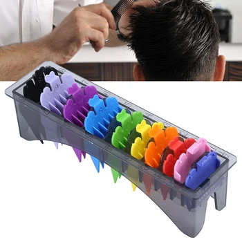 Hair Comb Guide Comb Set Attachment Clipper Spare Parts Colorful Trimmer Comb Hair Cutting Tools Professional Hair Comb 
Hair Comb Guide Comb Set Attachment Clipper Spare Parts Colorful Trimmer Comb Hair Cutting Tools Professional Hair Comb