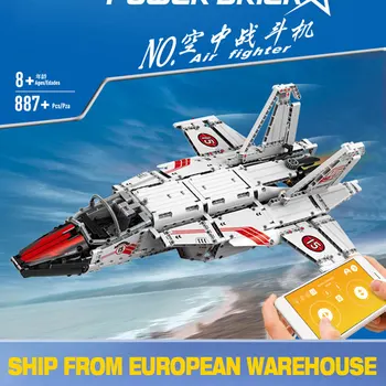 MOC Technic The APP RC Plane City Air Race Figther Jet Compatible 20031 Model Building Blocks Bricks Toys Kids Christmas Gifts
MOC Technic The APP RC Plane City Air Race Figther Jet Compatible 20031 Model Building Blocks Bricks Toys Kids Christmas Gifts