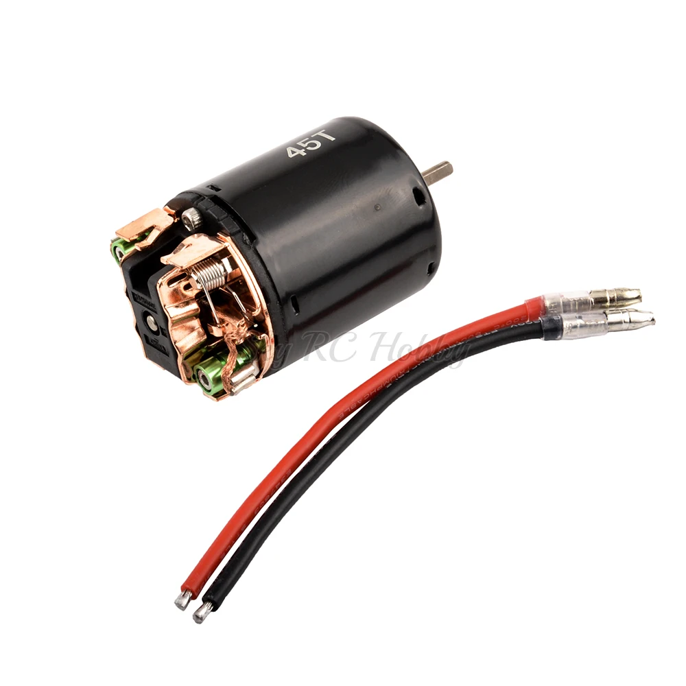 540 21T 35T 45T 55T 80T Brushed Motor for RC Car 110 Rock Crawler 4WD Vehicle RC Car Parts RC Motor (1)