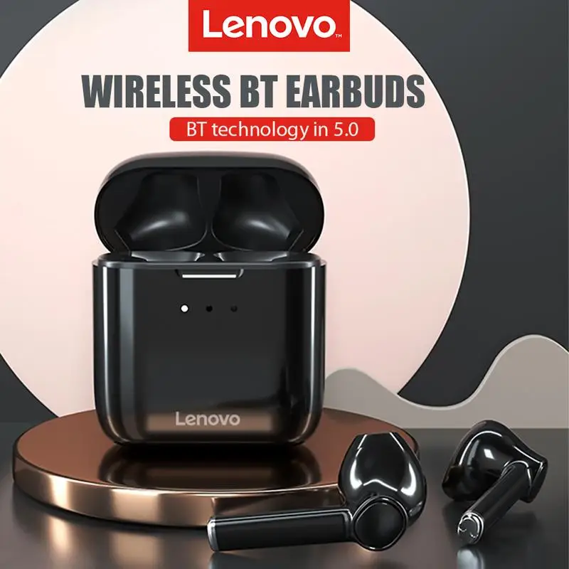 Lenovo QT83 TWS Bluetooth 5.0 Earphone Wireless Headset Stereo Sound ANC Earbuds Smart Fingerprint Touch With Noise
Lenovo QT83 TWS Bluetooth 5.0 Earphone Wireless Headset Stereo Sound ANC Earbuds Smart Fingerprint Touch With Noise