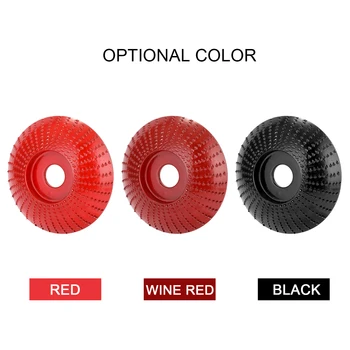 New NO.45 Steel Wood Angle Grinding Wheel Sanding Carving Rotary Tool Abrasive Disc for Angle Grinder with 16mm Bore 85mm OD
New NO.45 Steel Wood Angle Grinding Wheel Sanding Carving Rotary Tool Abrasive Disc for Angle Grinder with 16mm Bore 85mm OD