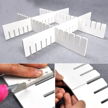 Plastic Drawer Grid Separator Divider Partition Storage Organizer Underwear Socks makeup Clapboard Freely combine partition DIY
Plastic Drawer Grid Separator Divider Partition Storage Organizer Underwear Socks makeup Clapboard Freely combine partition DIY
