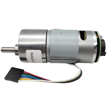 Geared Motor Encoder High Torque DC 6V 12V 24V High Speed 12 Volt 24 V Motors 4 To 2000RPM Adjustable Speed Reversed JGB37-545B
Geared Motor Encoder High Torque DC 6V 12V 24V High Speed 12 Volt 24 V Motors 4 To 2000RPM Adjustable Speed Reversed JGB37-545B