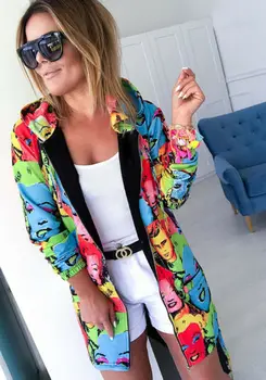 Hirigin New Fashion Women Autumn Winter Floral Zipper Bomber Jacket Baseball Casual Loose Coat Outwear Long Hoodie
Hirigin New Fashion Women Autumn Winter Floral Zipper Bomber Jacket Baseball Casual Loose Coat Outwear Long Hoodie