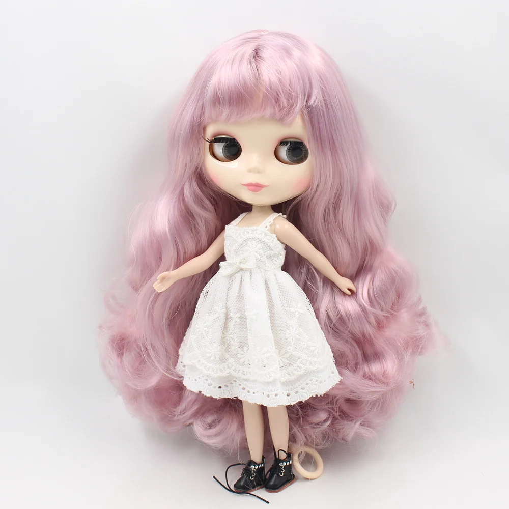 Blyth doll nude Normal Body Purple Curly Hair with bangs DIY makeup fashion doll toys
Blyth doll nude Normal Body Purple Curly Hair with bangs DIY makeup fashion doll toys