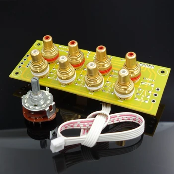 4-way RCA Input Selection Board Signal Selection Board Kit Signal Switching Board Kit
4-way RCA Input Selection Board Signal Selection Board Kit Signal Switching Board Kit