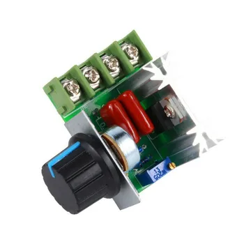 Speed Controller SCR Voltage Regulator Dimming Dimmers 220V/110V 2000W 
Speed Controller SCR Voltage Regulator Dimming Dimmers 220V/110V 2000W