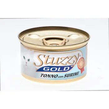 Stuzzy gold canned D/Cats 85g tuna with crab sticks. In Socki. Soku 24 PCs. 
Stuzzy gold canned D/Cats 85g tuna with crab sticks. In Socki. Soku 24 PCs.