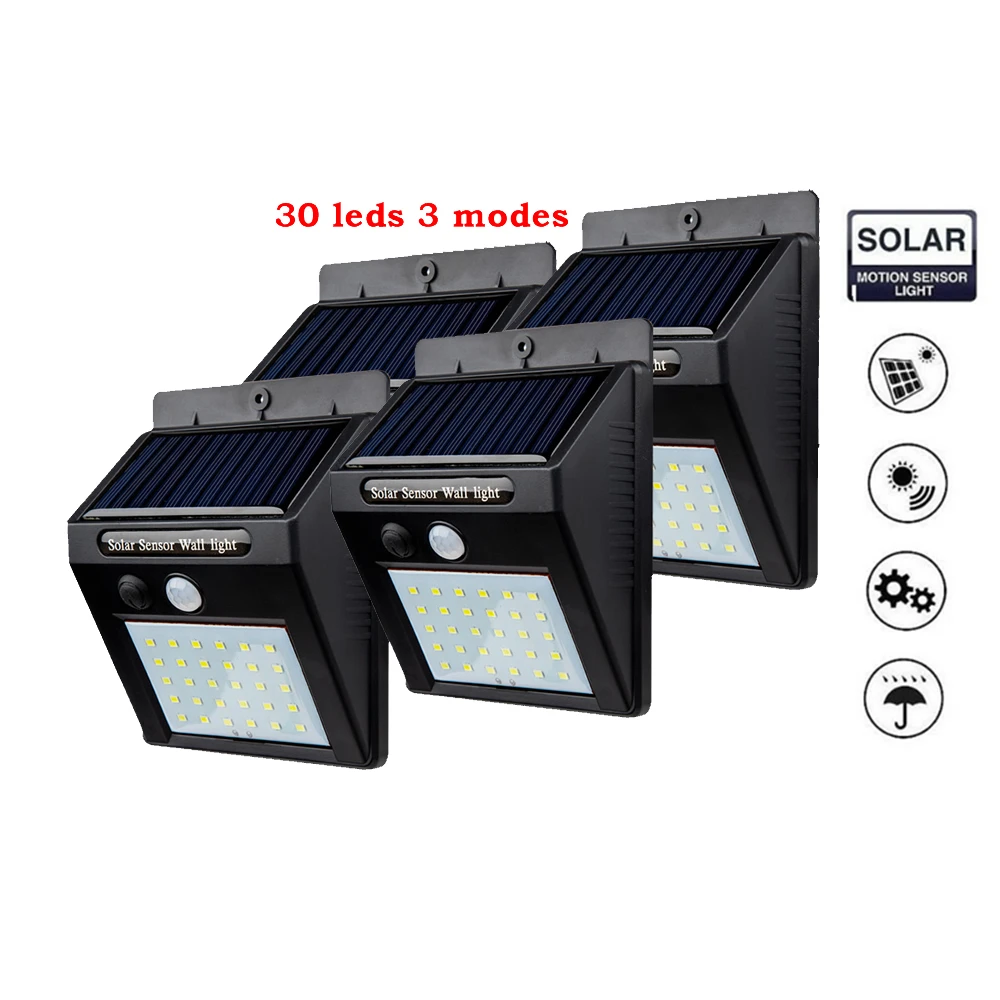 2/4PCS 30 LED Solar Light Steps Lamp Light-sensitive Wall Lights Security Outdoor Garden Fence lamp pathway Stairs lighting 500
2/4PCS 30 LED Solar Light Steps Lamp Light-sensitive Wall Lights Security Outdoor Garden Fence lamp pathway Stairs lighting 500
