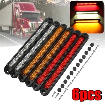 6PCS 15 LED Waterproof LED Trailer Truck Brake Light 10-30V RV Trailer Stop Signal Lights Truck Tail Light Car Accessorie
6PCS 15 LED Waterproof LED Trailer Truck Brake Light 10-30V RV Trailer Stop Signal Lights Truck Tail Light Car Accessorie