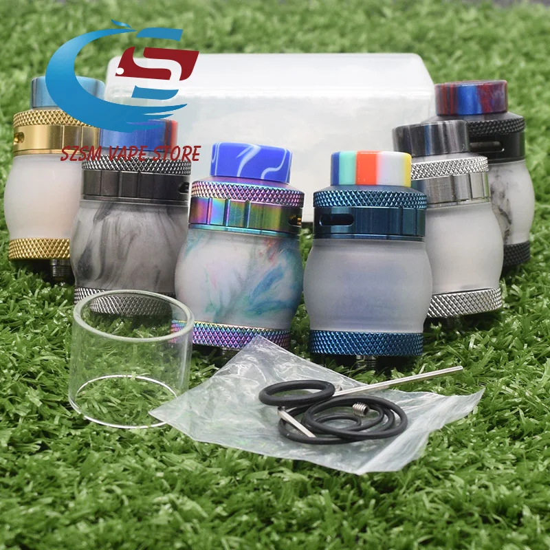 SUBTWO Dead Rabbit rta 25mm 2ML/4.5ML rta Atomizer with Bubble tank Single/Dual Coil Rebuild Vape Tank vs manta rta
SUBTWO Dead Rabbit rta 25mm 2ML/4.5ML rta Atomizer with Bubble tank Single/Dual Coil Rebuild Vape Tank vs manta rta