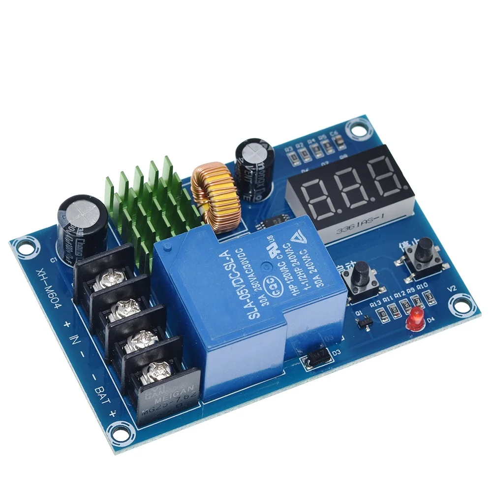 XH-M604 Battery Charger Control Module DC 6-60V Storage Lithium Battery Charging Control Switch Protection Board
XH-M604 Battery Charger Control Module DC 6-60V Storage Lithium Battery Charging Control Switch Protection Board