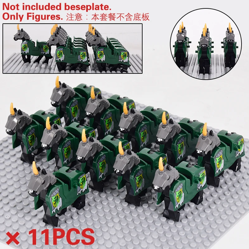 Classic War Horse Crusader Rome Commander Spartan Medieval Knights Group Figures building blocks bricks Castle toys For Boys | Игрушки и