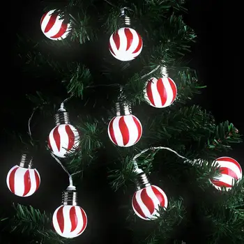 Light String Red White Stripe Battery Powered Fairy Lights Holiday Lighting Festival Gifts Outdoor Decor Fashion
Light String Red White Stripe Battery Powered Fairy Lights Holiday Lighting Festival Gifts Outdoor Decor Fashion