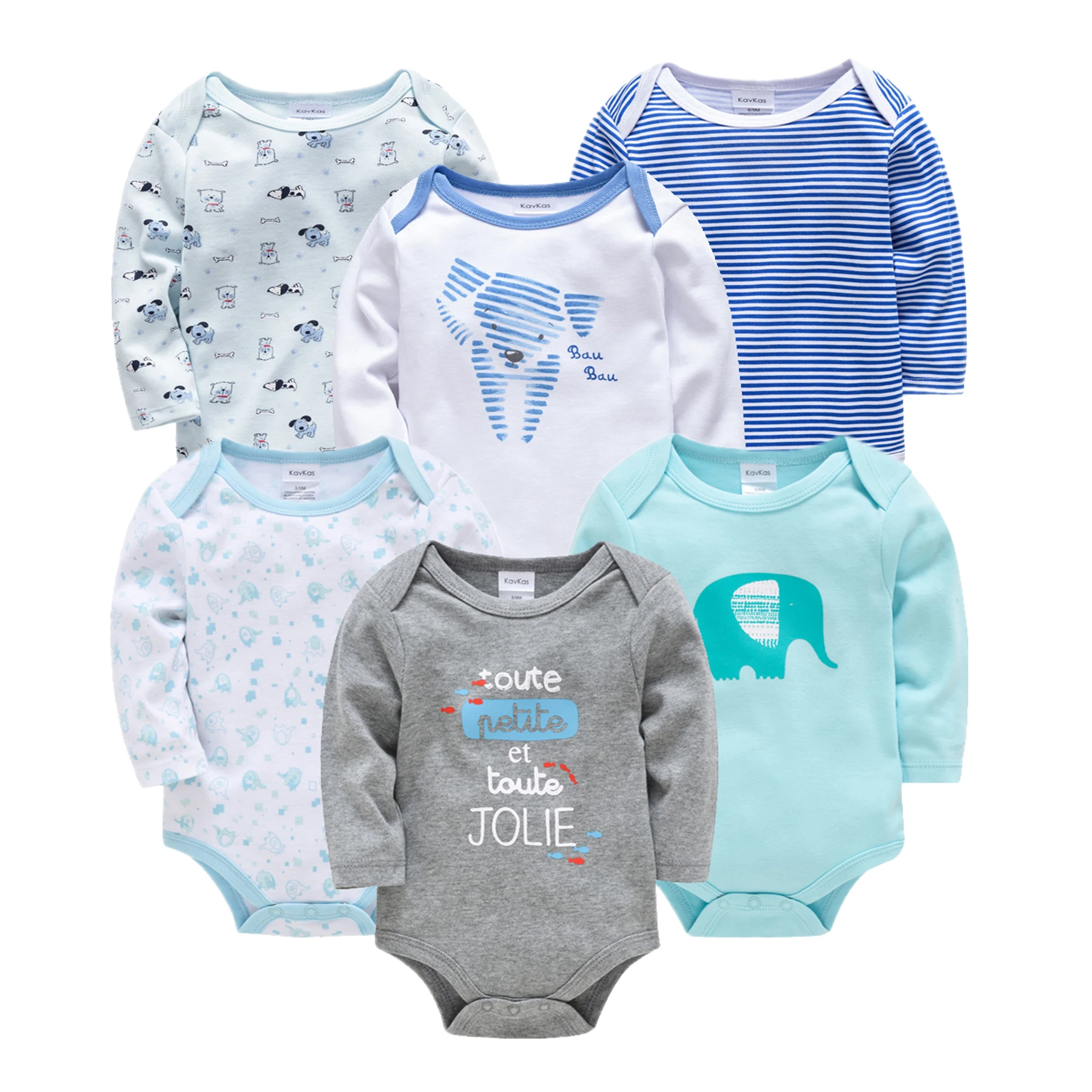 Unisex Newborn Clothes Cartoon Rompers Cotton Roupa De Bebe 3 6PCS Full Sleeve One Piece Toddler Boy Autumn Spring Baby Clothing
Unisex Newborn Clothes Cartoon Rompers Cotton Roupa De Bebe 3 6PCS Full Sleeve One Piece Toddler Boy Autumn Spring Baby Clothing