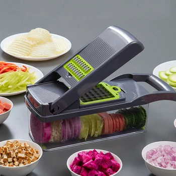 Vegetable Cutter Kitchen Accessories Mandoline Slicer Fruit Cutter Potato Peeler Carrot Cheese Grater Vegetable Slicer
Vegetable Cutter Kitchen Accessories Mandoline Slicer Fruit Cutter Potato Peeler Carrot Cheese Grater Vegetable Slicer