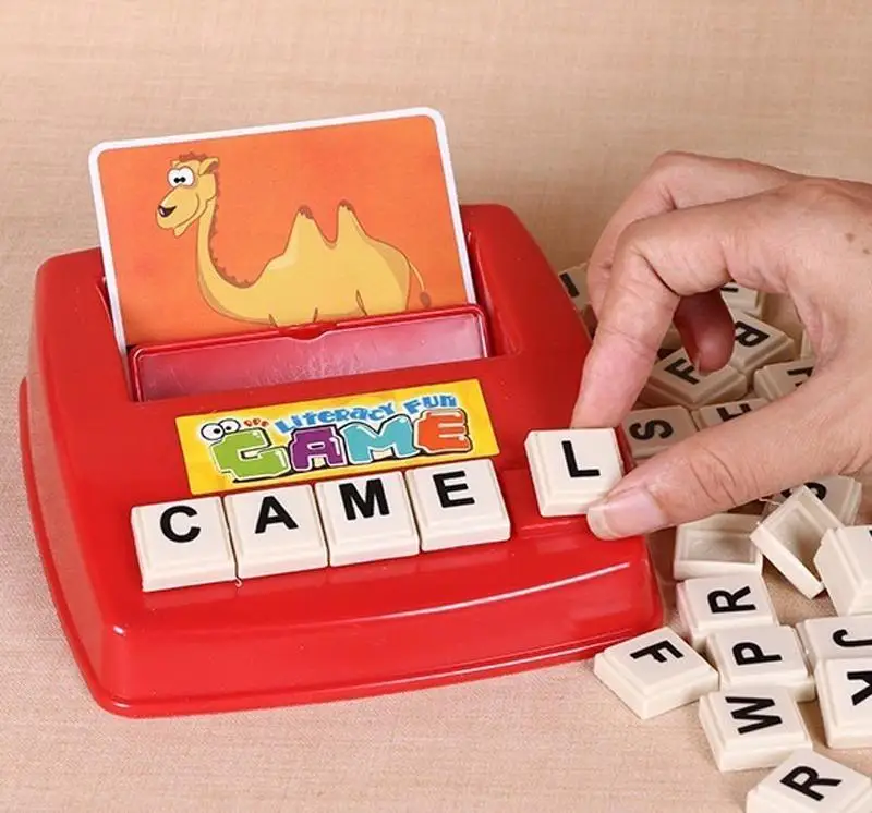 Kids Toys Words Cards Toys Learn English Word Game Montessori Word Machine Alphabet Puzzle Alphabet Letters Card Literacy
Kids Toys Words Cards Toys Learn English Word Game Montessori Word Machine Alphabet Puzzle Alphabet Letters Card Literacy