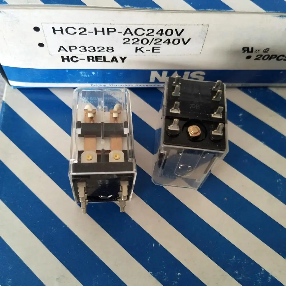 HC2-HP-AC100V-31 HC2-HP-AC200V-31 HC2-HP-AC240V Electromechanical Relay 7A 250VAC 8 Pins
HC2-HP-AC100V-31 HC2-HP-AC200V-31 HC2-HP-AC240V Electromechanical Relay 7A 250VAC 8 Pins