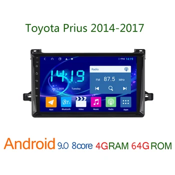 4G+64G car multimedia player FOR Toyota Prius 2014 2017 android auto stereo coche audio carplay GPS navigator central bluetooth
4G+64G car multimedia player FOR Toyota Prius 2014 2017 android auto stereo coche audio carplay GPS navigator central bluetooth