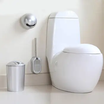 Toilet Brush Set Wall-mounted Toilet Brush And Bracket Bathroom Bathroom Stainless Toilet U3K2 Steel Accessories Home Brush I5H0
Toilet Brush Set Wall-mounted Toilet Brush And Bracket Bathroom Bathroom Stainless Toilet U3K2 Steel Accessories Home Brush I5H0