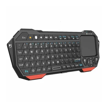 BT05 Mini Bluetooth Wireless Keyboard with Touchpad for Smart TV Projector Compatible with Android iOS Windows
BT05 Mini Bluetooth Wireless Keyboard with Touchpad for Smart TV Projector Compatible with Android iOS Windows