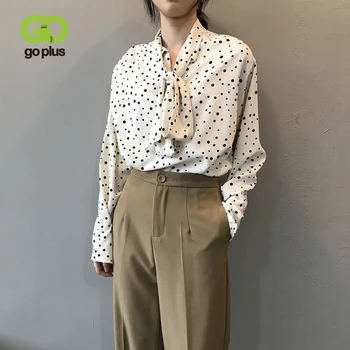 Women's Blouse Shirt Vintage Spring Turn-Down Polka Dot Womens Tops And Blouses Bow Blusas Mujer De Moda 2020 Ropa Mujer
Women's Blouse Shirt Vintage Spring Turn-Down Polka Dot Womens Tops And Blouses Bow Blusas Mujer De Moda 2020 Ropa Mujer