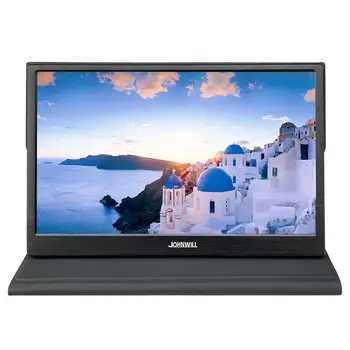 15.6 Inch FULL HD LCD Slim Gaming Monitor Portable Monitor PC IPS Screen CNC Shell 2 Mini HDMI USB Powered with Leather Case
15.6 Inch FULL HD LCD Slim Gaming Monitor Portable Monitor PC IPS Screen CNC Shell 2 Mini HDMI USB Powered with Leather Case