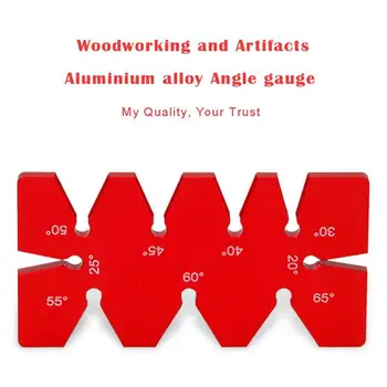 DIY Aluminum Woodworking Tool Angle Gauge Multi Angle Ruler Template Protractor Measuring Tools
DIY Aluminum Woodworking Tool Angle Gauge Multi Angle Ruler Template Protractor Measuring Tools