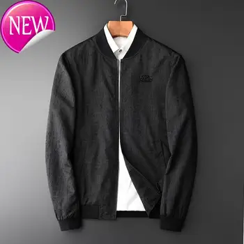 and Black coat jacket, zipper and collar, high quality male baseball, tight informal fall jacket
and Black coat jacket, zipper and collar, high quality male baseball, tight informal fall jacket
