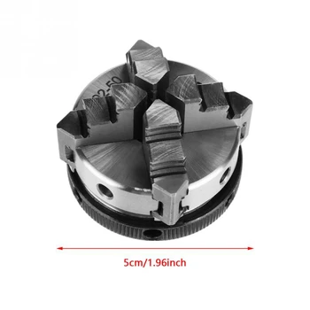 New SAN OU Lathe Chuck 50Mm Mini 4 Jaw Reversible Self-Centering Thread Mount Lathe Chuck K02-50 Torno Metal 
New SAN OU Lathe Chuck 50Mm Mini 4 Jaw Reversible Self-Centering Thread Mount Lathe Chuck K02-50 Torno Metal