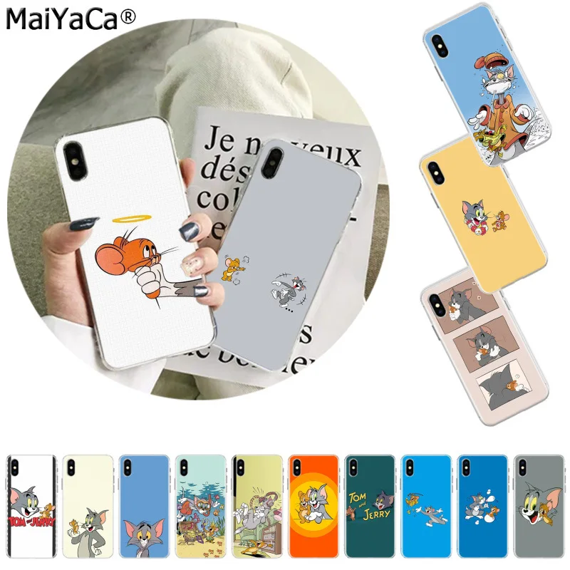 MaiYaCa Cute cartoon Tom and Jerry Pattern TPU Phone Cell Phone Case for Apple iphone 11 pro 8 7 66S Plus X XS MAX 5S SE XR
MaiYaCa Cute cartoon Tom and Jerry Pattern TPU Phone Cell Phone Case for Apple iphone 11 pro 8 7 66S Plus X XS MAX 5S SE XR