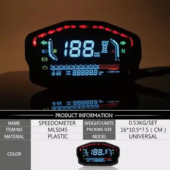 For 1,2,4 Cylinders Motorcycle Universal LED LCD Speedometer Digital Backlight Odometer General Motorcycle Accessories
For 1,2,4 Cylinders Motorcycle Universal LED LCD Speedometer Digital Backlight Odometer General Motorcycle Accessories
