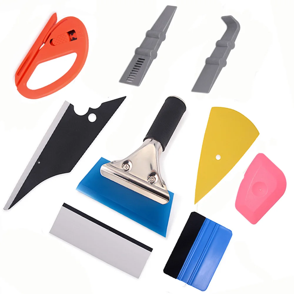 FOSHIO Car Window Tint Film Application Tools Set Vinyl Wrap Sticker Styling Automotive Wrapping Tools Car Exterior Accessories
FOSHIO Car Window Tint Film Application Tools Set Vinyl Wrap Sticker Styling Automotive Wrapping Tools Car Exterior Accessories