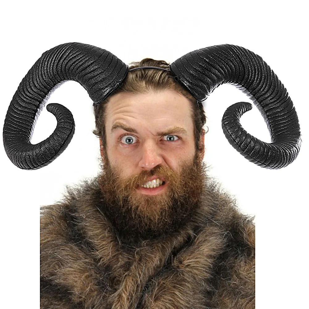 Big Ram Horns Gothic Headband Steampunk Sheep Horn Hair Band Cosplay Halloween Party Accessories
Big Ram Horns Gothic Headband Steampunk Sheep Horn Hair Band Cosplay Halloween Party Accessories