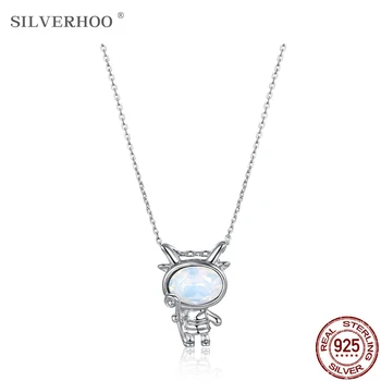 SILVERHOO 925 Sterling Silver Capricorn Necklace Women Exquisite Crystal Pendant Necklace Girlfriend Gift New Arrival Recommend
SILVERHOO 925 Sterling Silver Capricorn Necklace Women Exquisite Crystal Pendant Necklace Girlfriend Gift New Arrival Recommend