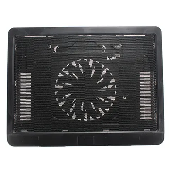 Backlight Computer Radiator Black Thin USB Laptop Cooling Pad Notebook Cooler Stand with 140mm LED Cooling Fans
Backlight Computer Radiator Black Thin USB Laptop Cooling Pad Notebook Cooler Stand with 140mm LED Cooling Fans