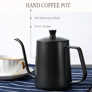 350/600ml 350/650ml Stainless Steel Mounting Bracket Hand Punch Pot Coffee Pots Drip Gooseneck Spout Long Mouth Coffee Kettle
350/600ml 350/650ml Stainless Steel Mounting Bracket Hand Punch Pot Coffee Pots Drip Gooseneck Spout Long Mouth Coffee Kettle
