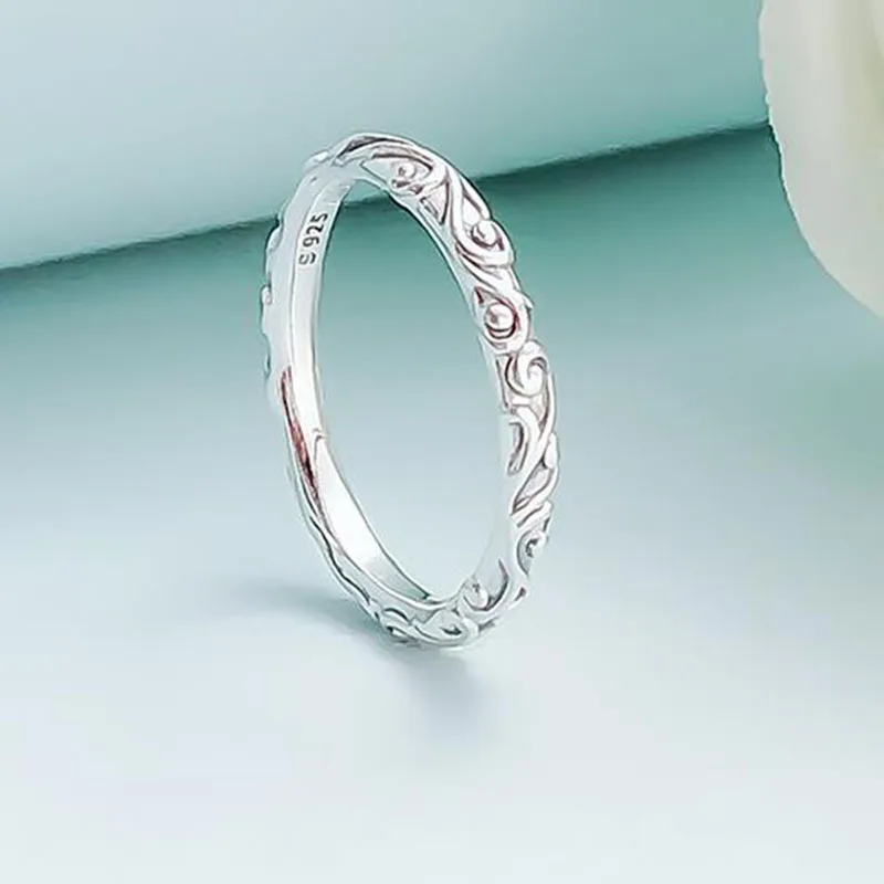 Original 925 Sterling Silver Pan Ring Rose Gold Glitter Pattern Pan Ring For Women Wedding Party Gift Fashion Jewelry
Original 925 Sterling Silver Pan Ring Rose Gold Glitter Pattern Pan Ring For Women Wedding Party Gift Fashion Jewelry