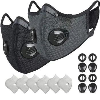 Dust With 6 Filters 4 Exhaust Valves Half Face Reusable 2 Dustproof Respirator Outdoor Personal Health Care Mask mascarillas
Dust With 6 Filters 4 Exhaust Valves Half Face Reusable 2 Dustproof Respirator Outdoor Personal Health Care Mask mascarillas