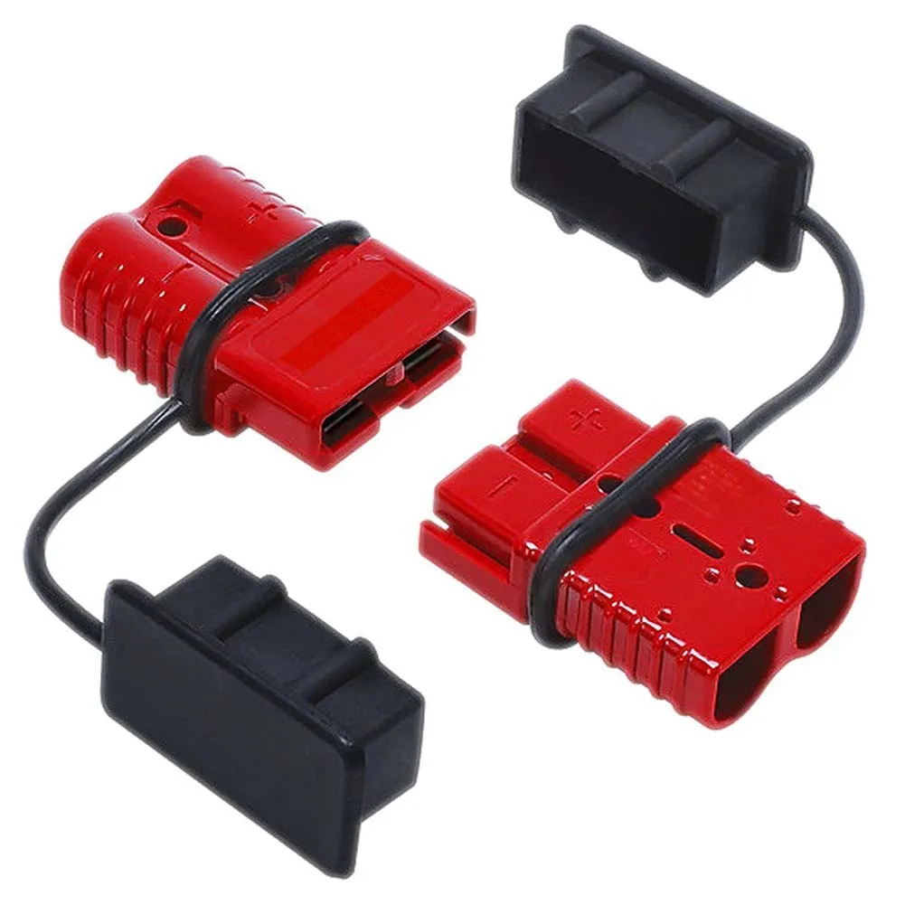 50A 600V Battery Trailer Pair Charge Plug Quick Connector Kit 4 *Terminal pins+2*Rubber boot
50A 600V Battery Trailer Pair Charge Plug Quick Connector Kit 4 *Terminal pins+2*Rubber boot