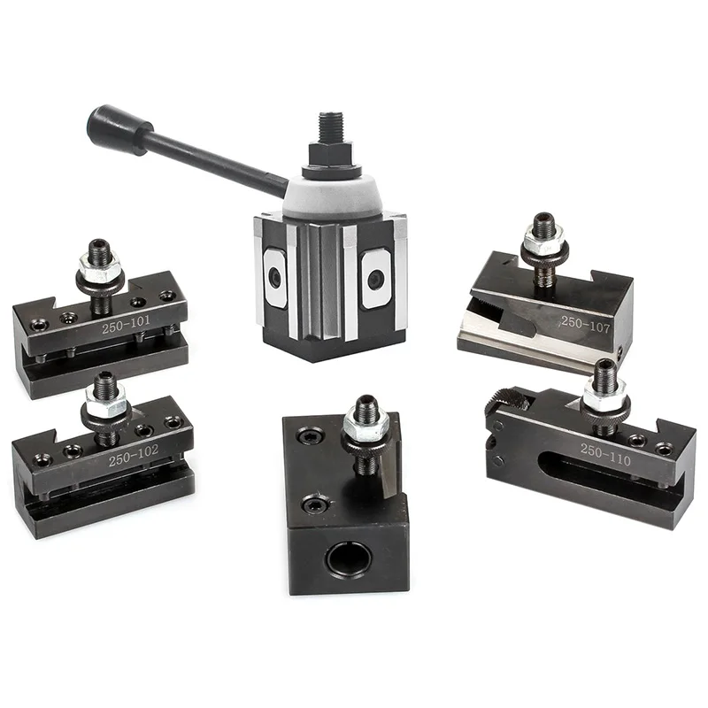 Promotion! Piston Tool Post Set CNC High Precision Quick Change Lathe Holder 100 Series
Promotion! Piston Tool Post Set CNC High Precision Quick Change Lathe Holder 100 Series
