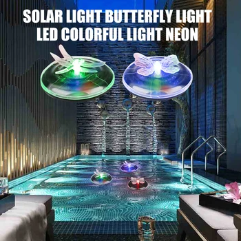Butterfly Heads Path Lamp Motion Sensor Floor Lighting Solar Power Lights Pool Light Solar Pond Light Waterproof LED Party
Butterfly Heads Path Lamp Motion Sensor Floor Lighting Solar Power Lights Pool Light Solar Pond Light Waterproof LED Party