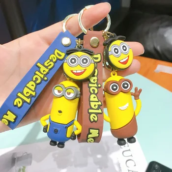 Minions were Despicable Me keychain Mini boy girl Key chain lover pendant Car Despicable Me Key ring fashion Bag Charms 2020
Minions were Despicable Me keychain Mini boy girl Key chain lover pendant Car Despicable Me Key ring fashion Bag Charms 2020