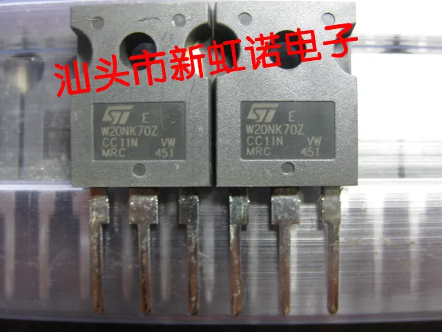 5 шт./партия, новые оригинальные триоды встроенной схемы W20NK70Z
5 шт./партия, новые оригинальные триоды встроенной схемы W20NK70Z