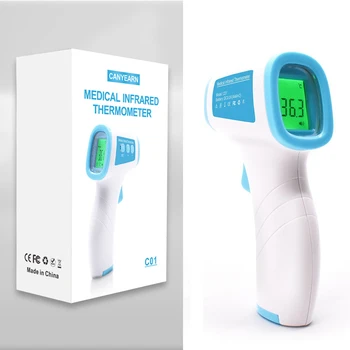 New Portable Hand-held Thermometer Non-contact Forehead Temperature Gun Infrared Thermometer Baby Adult Temperature Instruments
New Portable Hand-held Thermometer Non-contact Forehead Temperature Gun Infrared Thermometer Baby Adult Temperature Instruments