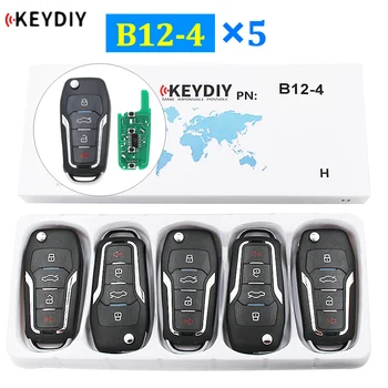 5Pcs/Lot B12-4 3+1/4 Button F Style Remote Control Smart Car Key Fob for Ford for KD900 KD900+ URG200 KD-X2 Mini KD
5Pcs/Lot B12-4 3+1/4 Button F Style Remote Control Smart Car Key Fob for Ford for KD900 KD900+ URG200 KD-X2 Mini KD