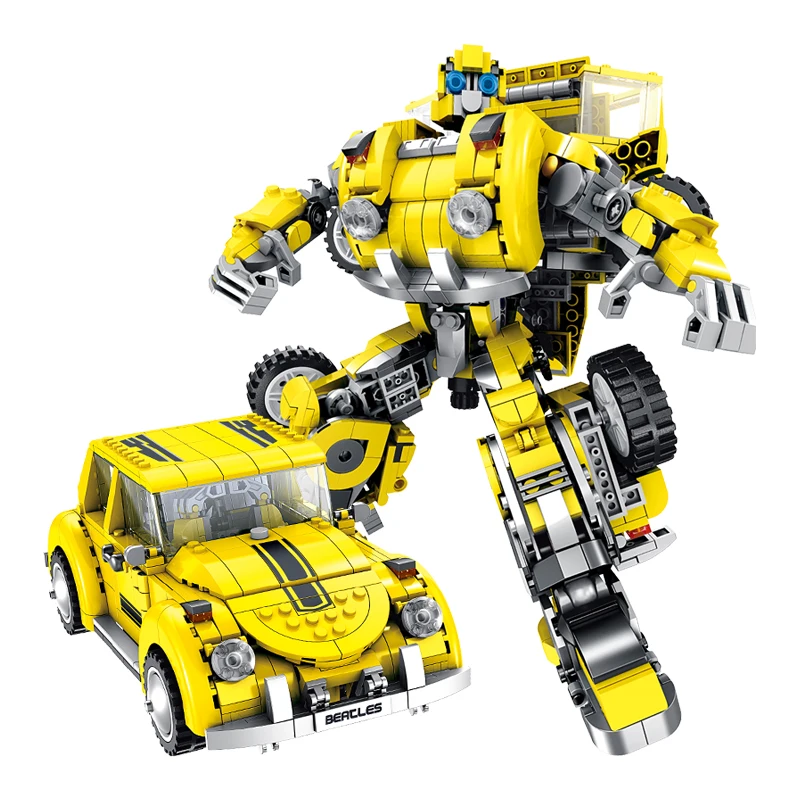 Panslow deformation car robot series children's building blocks assembling toys boy force insert model King Kong
Panslow deformation car robot series children's building blocks assembling toys boy force insert model King Kong