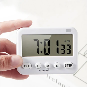 Multifunctional Kitchen Timer Digital Cooking Timer Alarm Count-Up and Count Down Clock Home Cooking Practical Supplies
Multifunctional Kitchen Timer Digital Cooking Timer Alarm Count-Up and Count Down Clock Home Cooking Practical Supplies