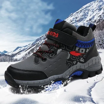 Autumn boys hiking sneakers size 30-40# children's shoes for big boys children sneakers shoes PU leather Steel claw anti-skid
Autumn boys hiking sneakers size 30-40# children's shoes for big boys children sneakers shoes PU leather Steel claw anti-skid